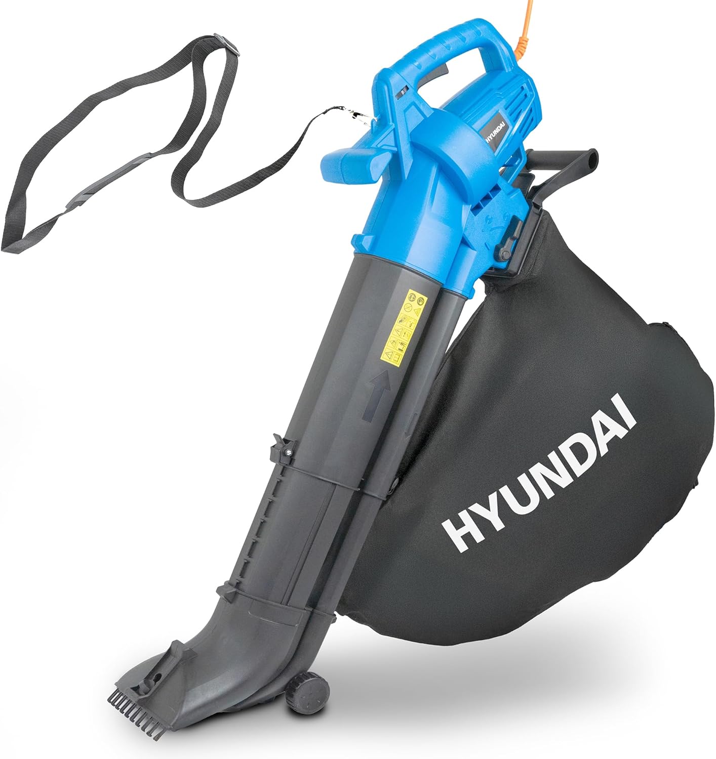 Hyundai Leaf Blower, Garden Vacuum & Mulcher with Large 45 Litre Collection Bag,...