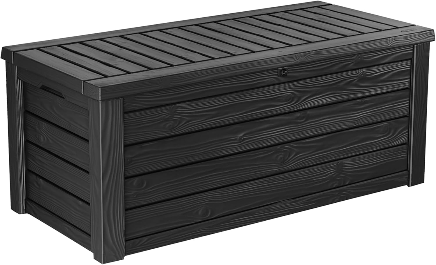 Keter Westwood 150 Gallon Resin Large Outdoor Storage Box for Patio Furniture, O...