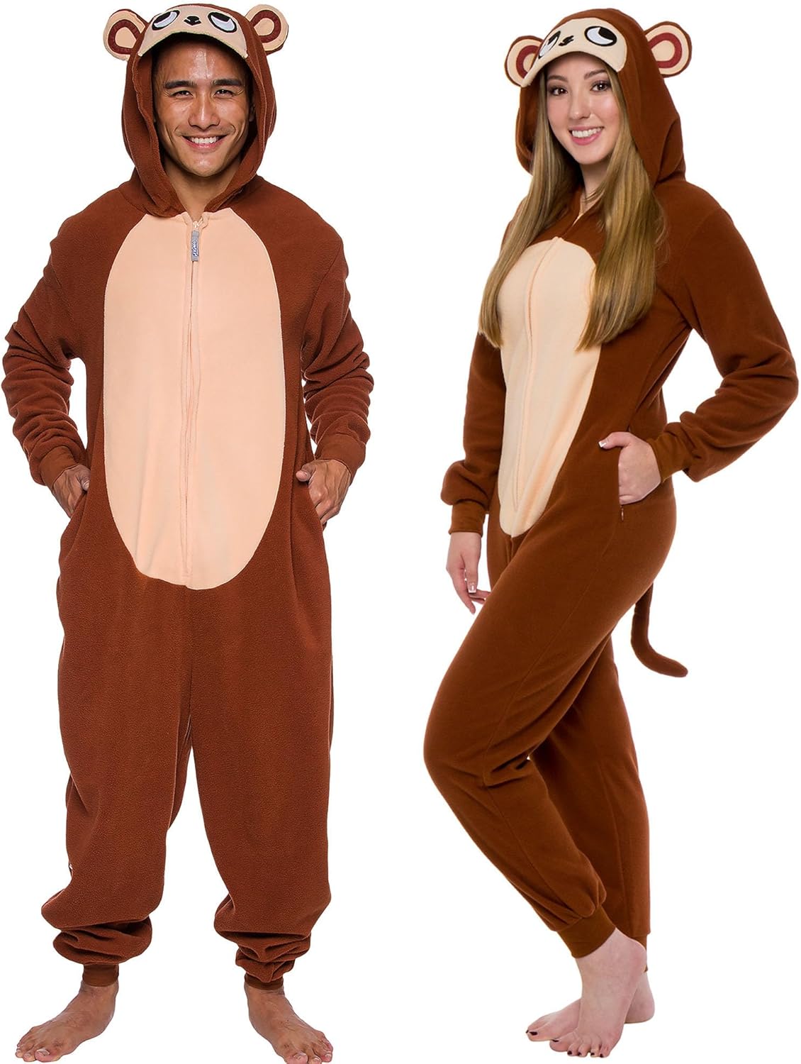 Funziez! Slim Fit Adult Onesie - Animal Halloween...