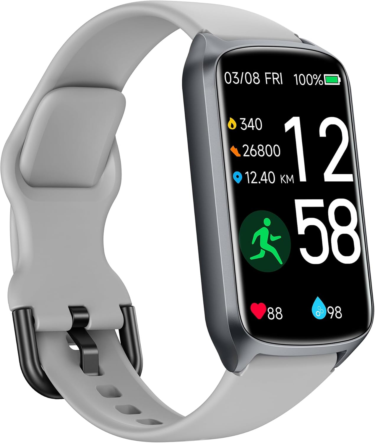 Health Fitness Tracker, Innovative Smartwatch with 24/7 Heart Rate Monitoring, U...