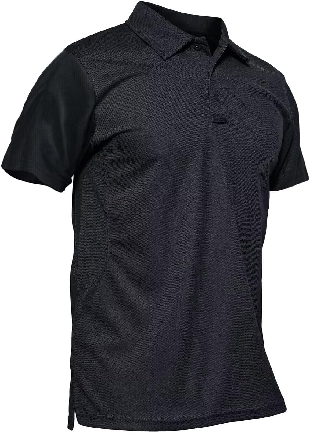 MAGCOMSEN Men's Polo Shirt Quick Dry Performance Short Sleeve Tactical Shirts Pi...