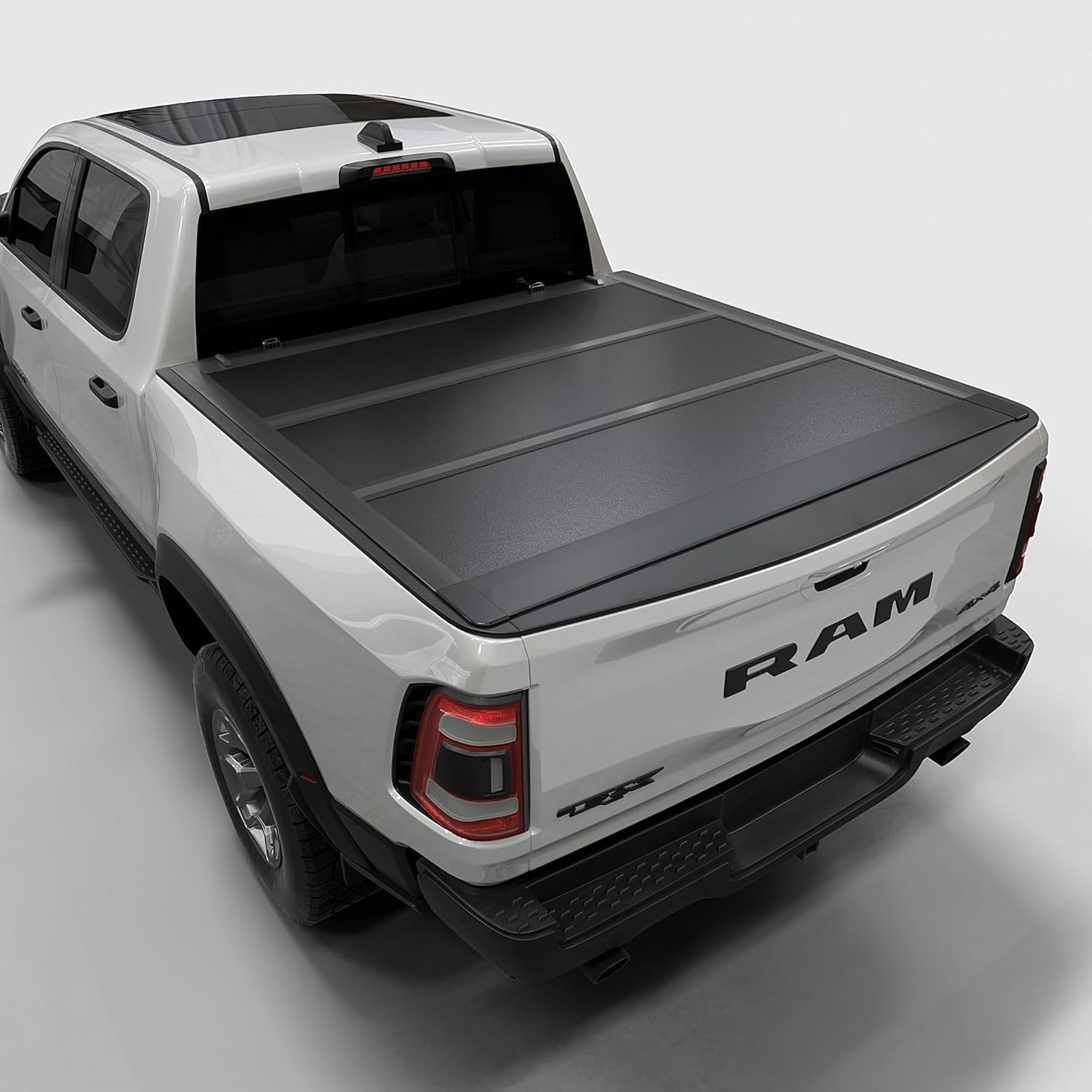 Low Profile Hard Folding Truck Bed Tonneau Cover, Perfect Fit for Dodge Ram 1500...