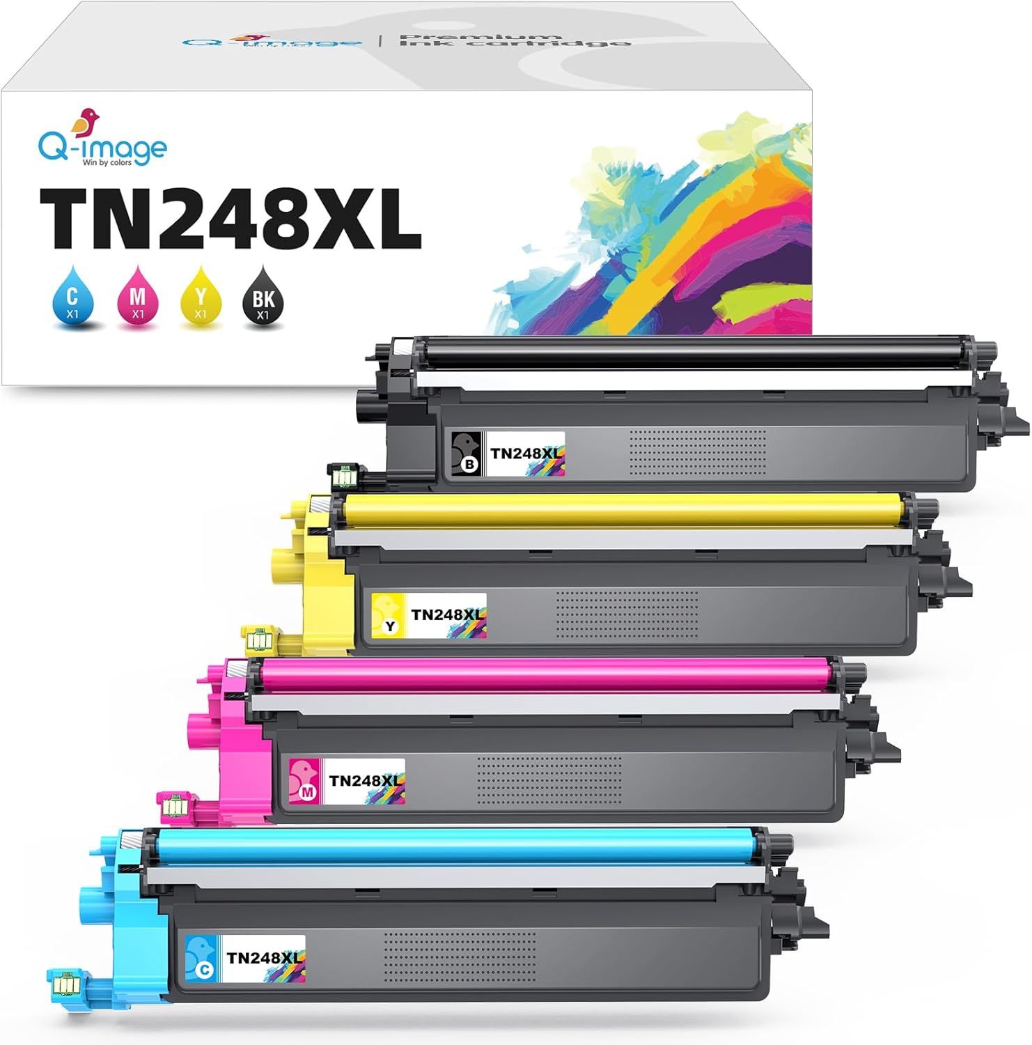 High-Quality Q-image TN248XL Toner Cartridges, Special Compatible Cartridges for...