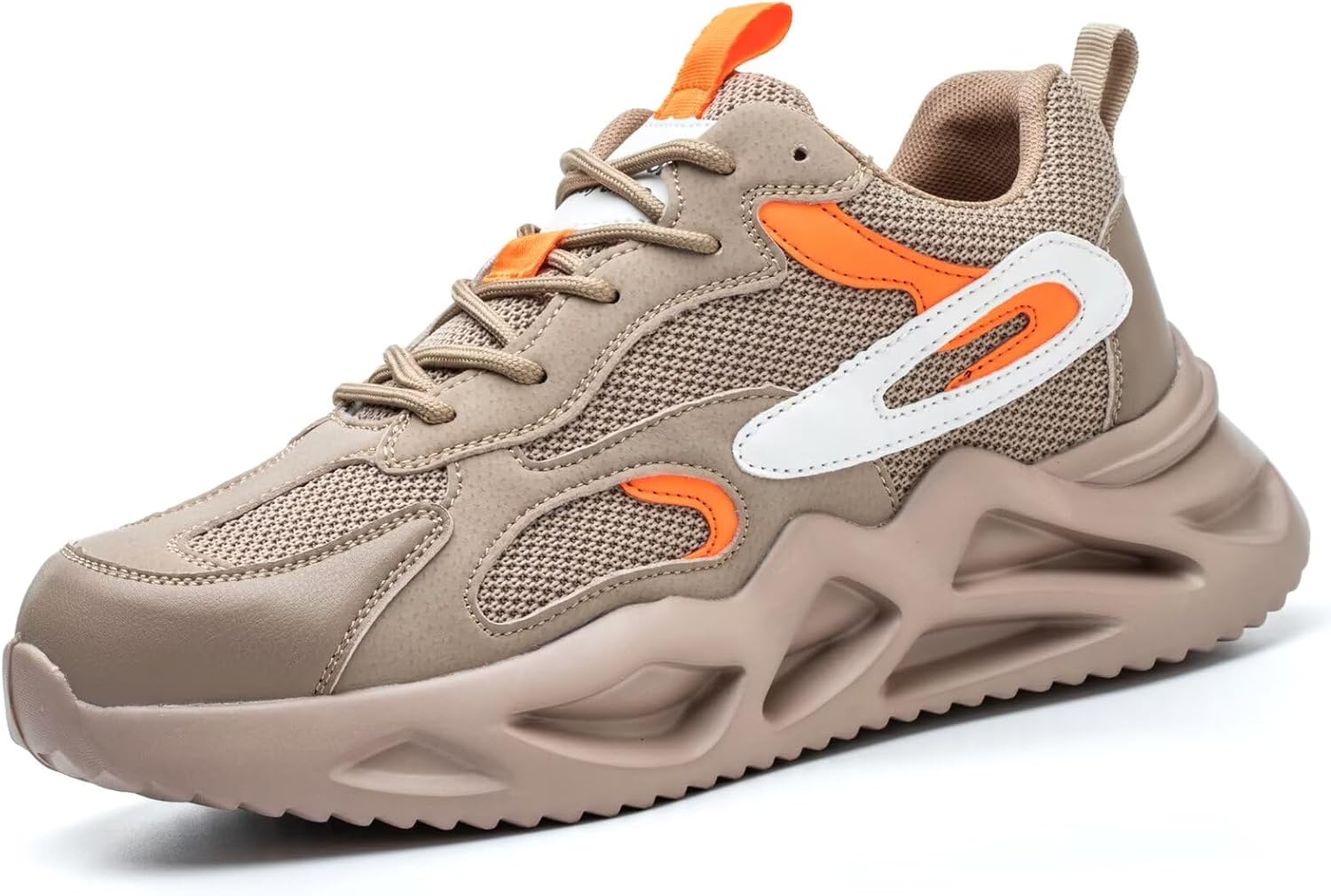 Annvia Steel Toe Cap Trainers Men Women Safety Trainers Lightweight Non-Slip Ant...