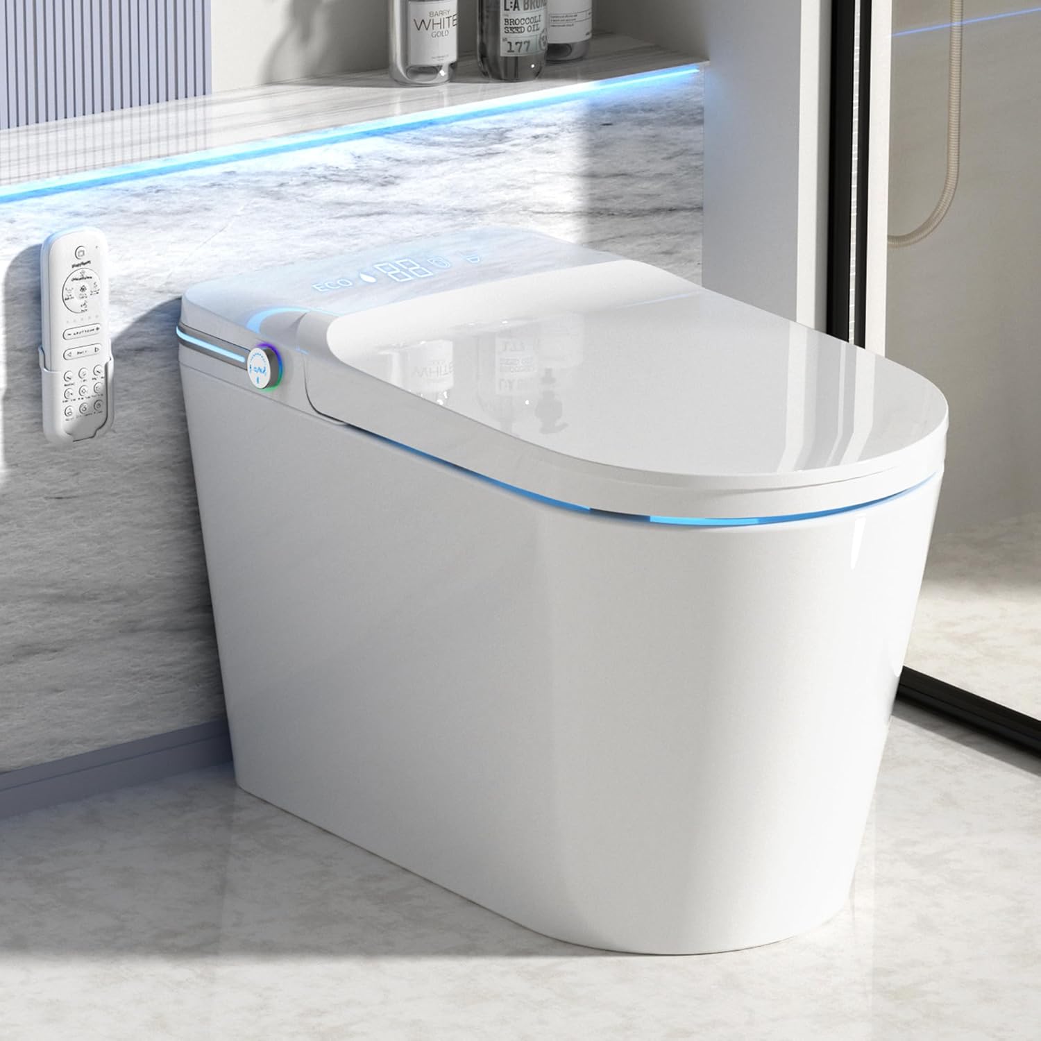 Premium Luxury Smart Toilet, Special Bidet with Heated Seat Functionality, Innov...