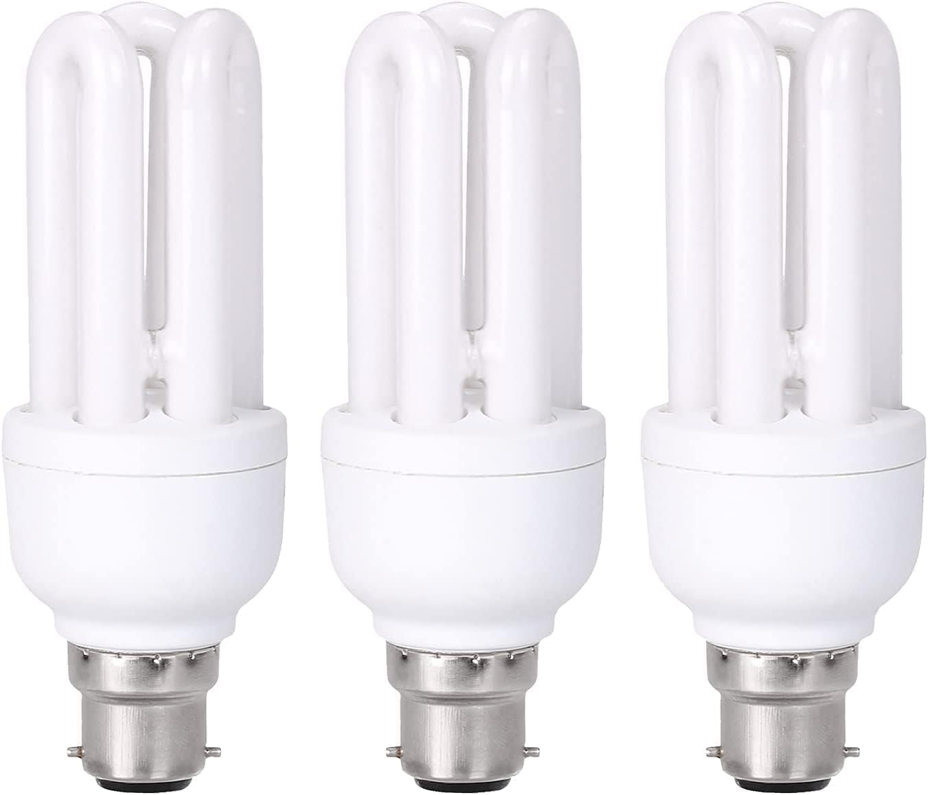 High-Quality B4U Energy Saving Light Bulbs, Special Low Energy 3 Pack CFL Light...