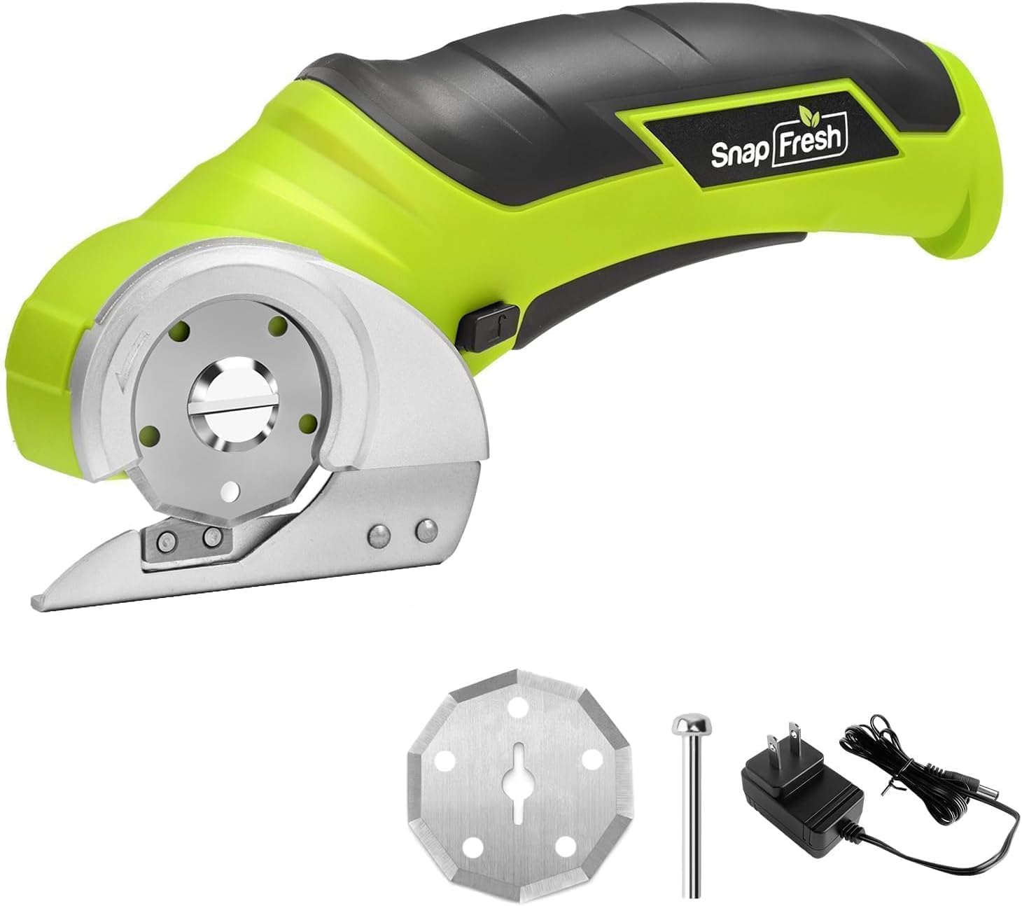 SnapFresh Cordless Electric Scissors, 4V Electric Mini Box Cutter, Carpet & Card...
