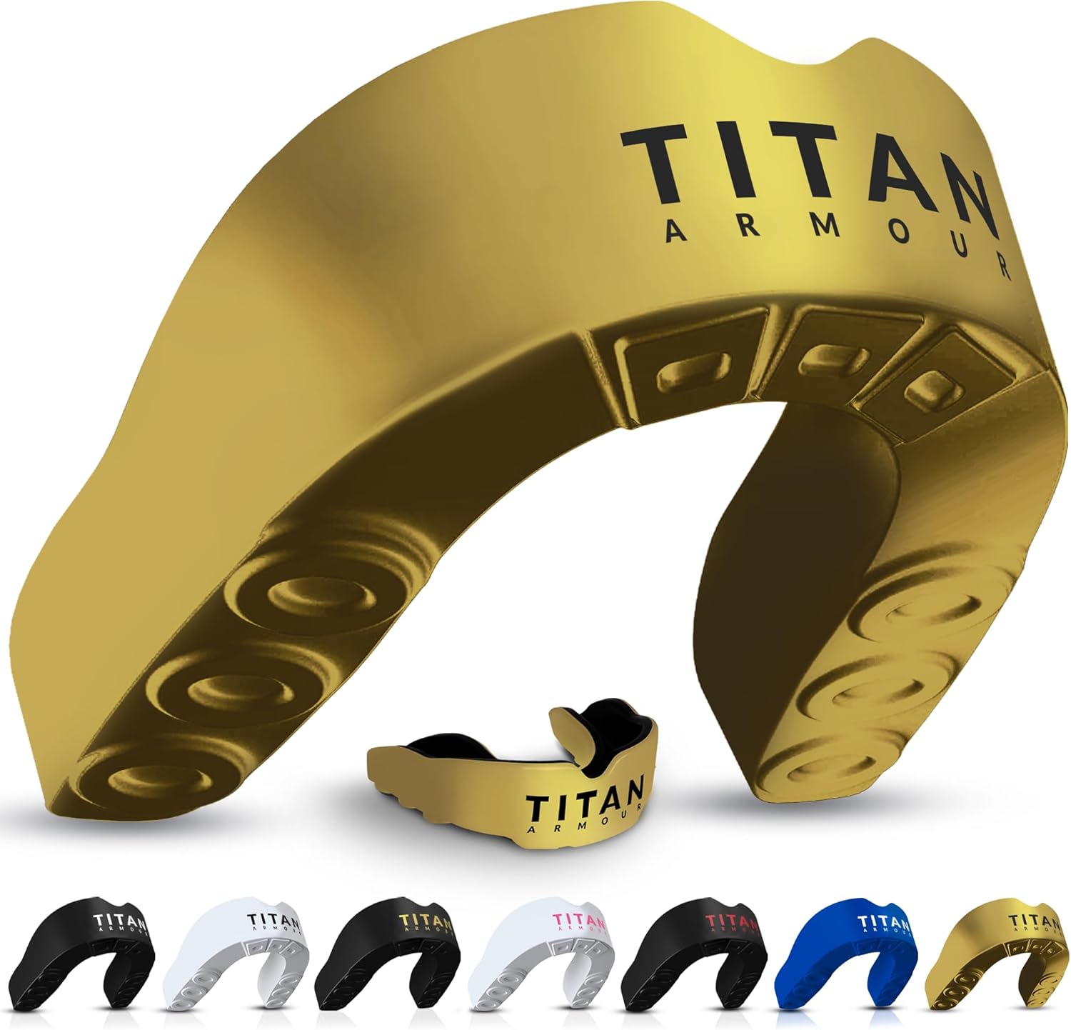 Titan Armour® Gum Shield, Special Dual-Layer Protective Gear, Innovative Mouthgu...