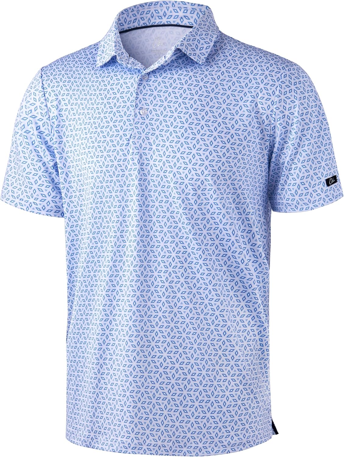 Obla Mens Golf Polo Shirts, Special Short Sleeve Dry Fit Performance Wear for Me...