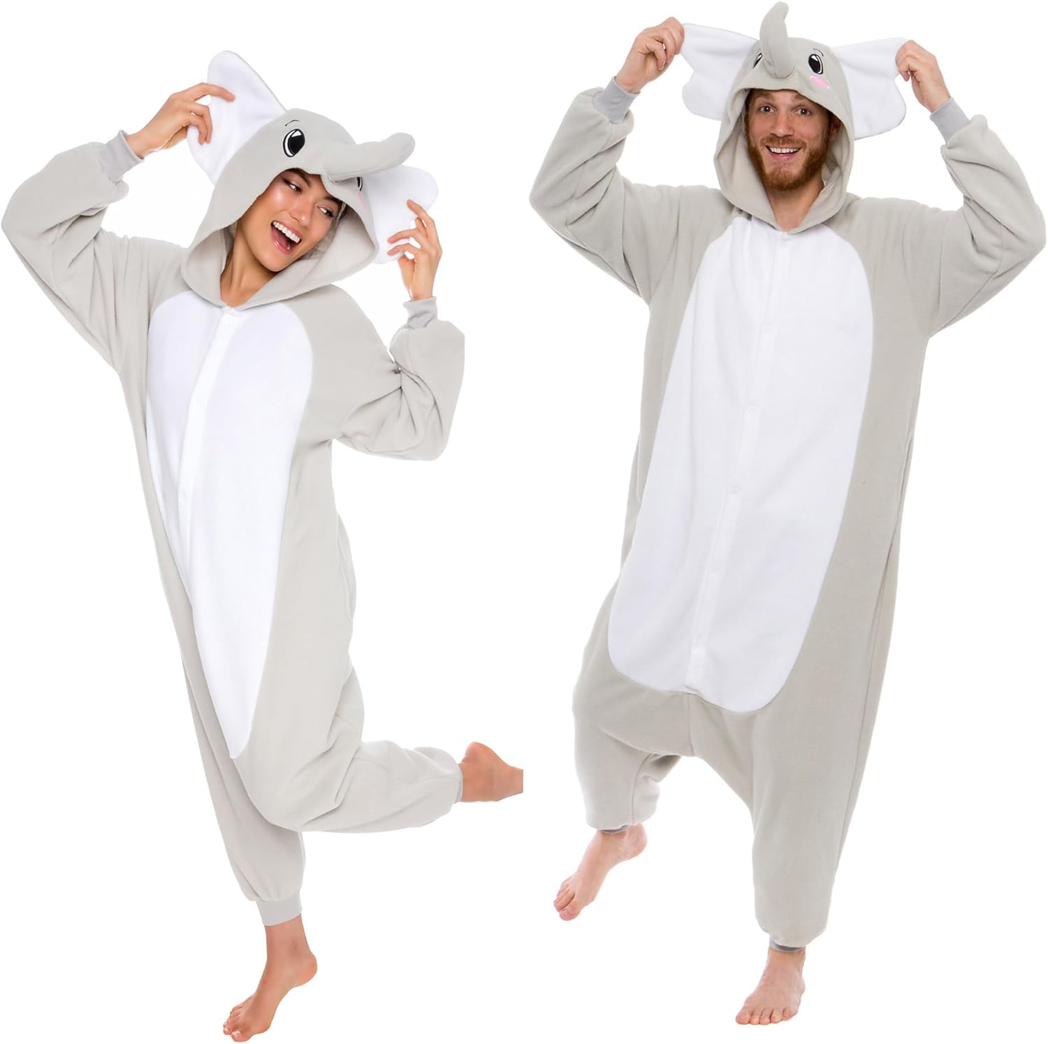 Funziez! Adult Onesie, Special Halloween Costume with Animal Design, Unisex Plus...