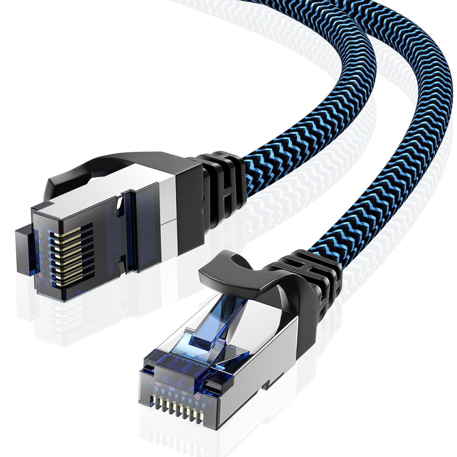 CABNEER Ethernet Cable 15M, Cat 8 Internet Cable, Long Ethernet Cable High Speed...
