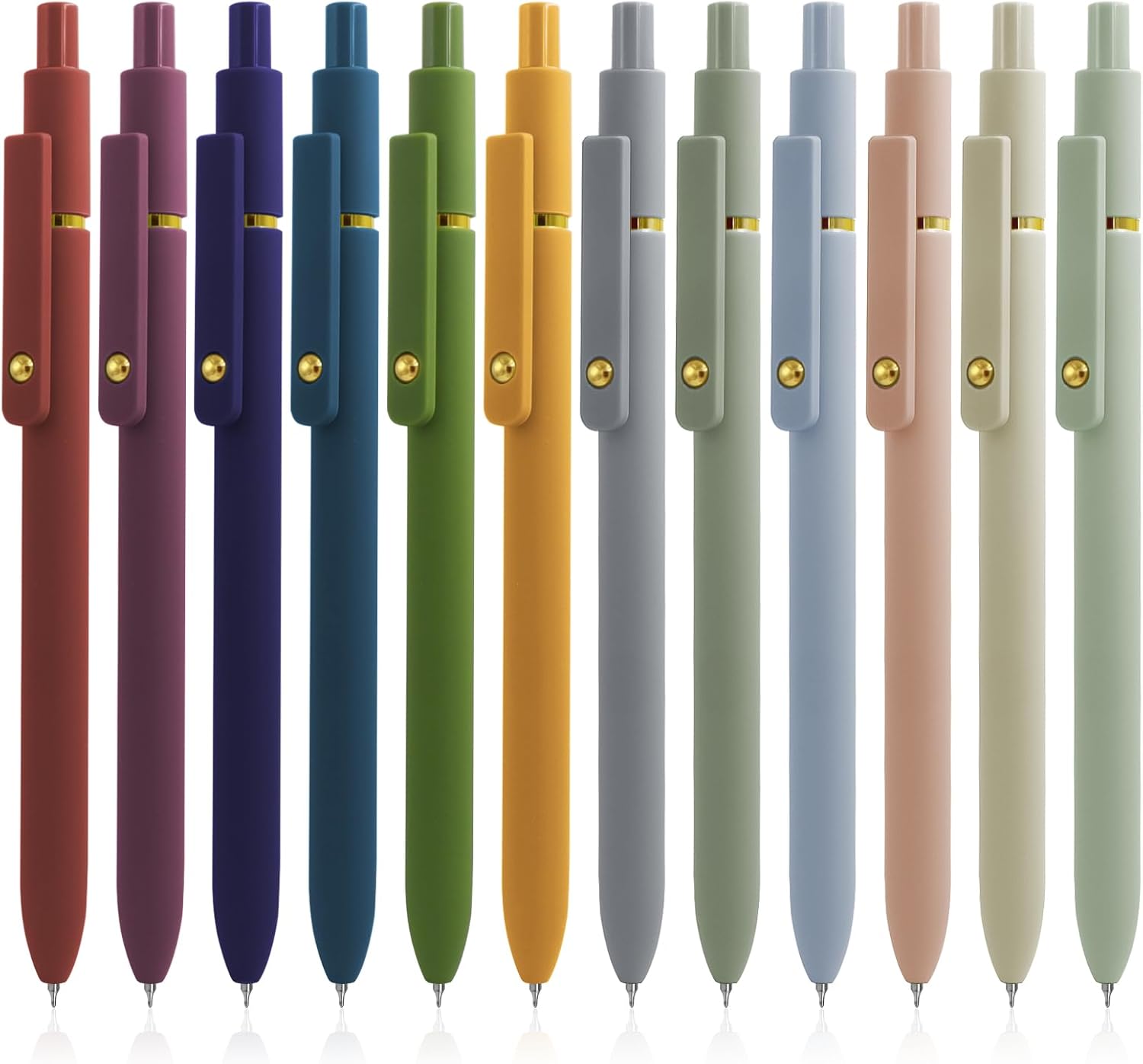 High-End UIXJODO Gel Pens, Special 0.5mm Japanese Black Ink Pens for Fine Point,...