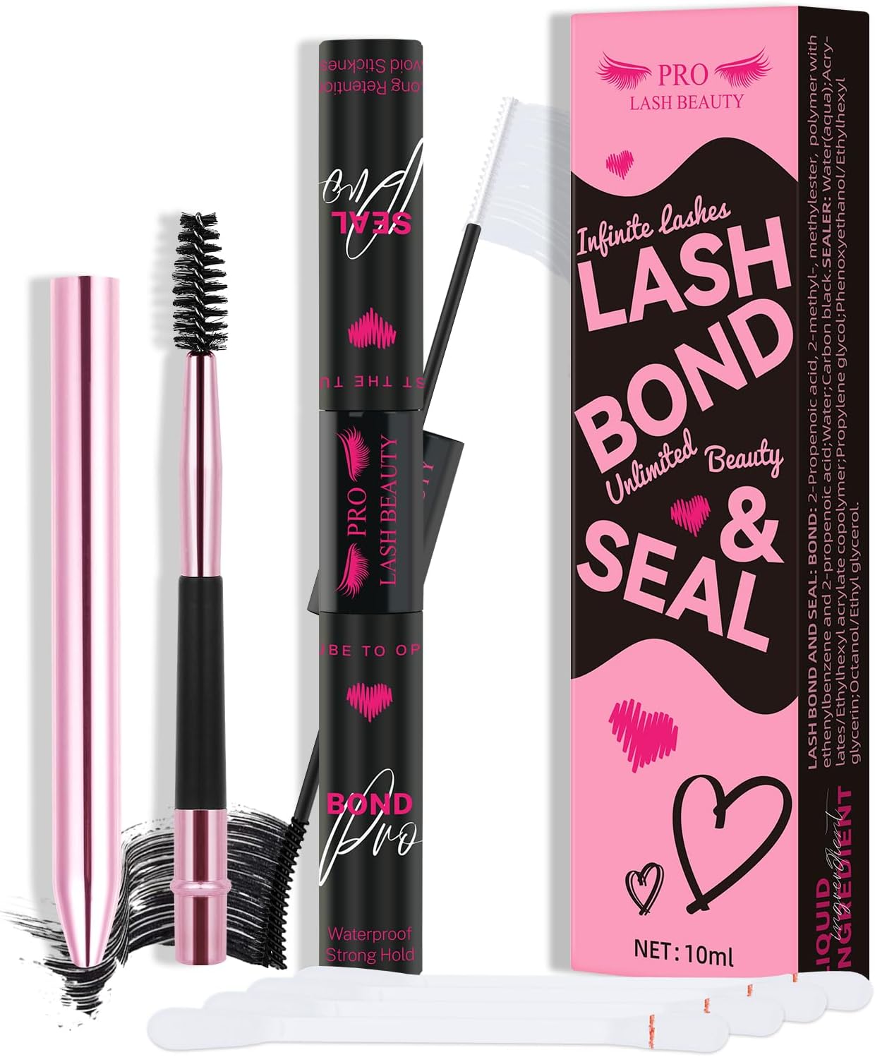 High-Quality PRO Lash Bond and Seal, Innovative Cluster Lash Glue