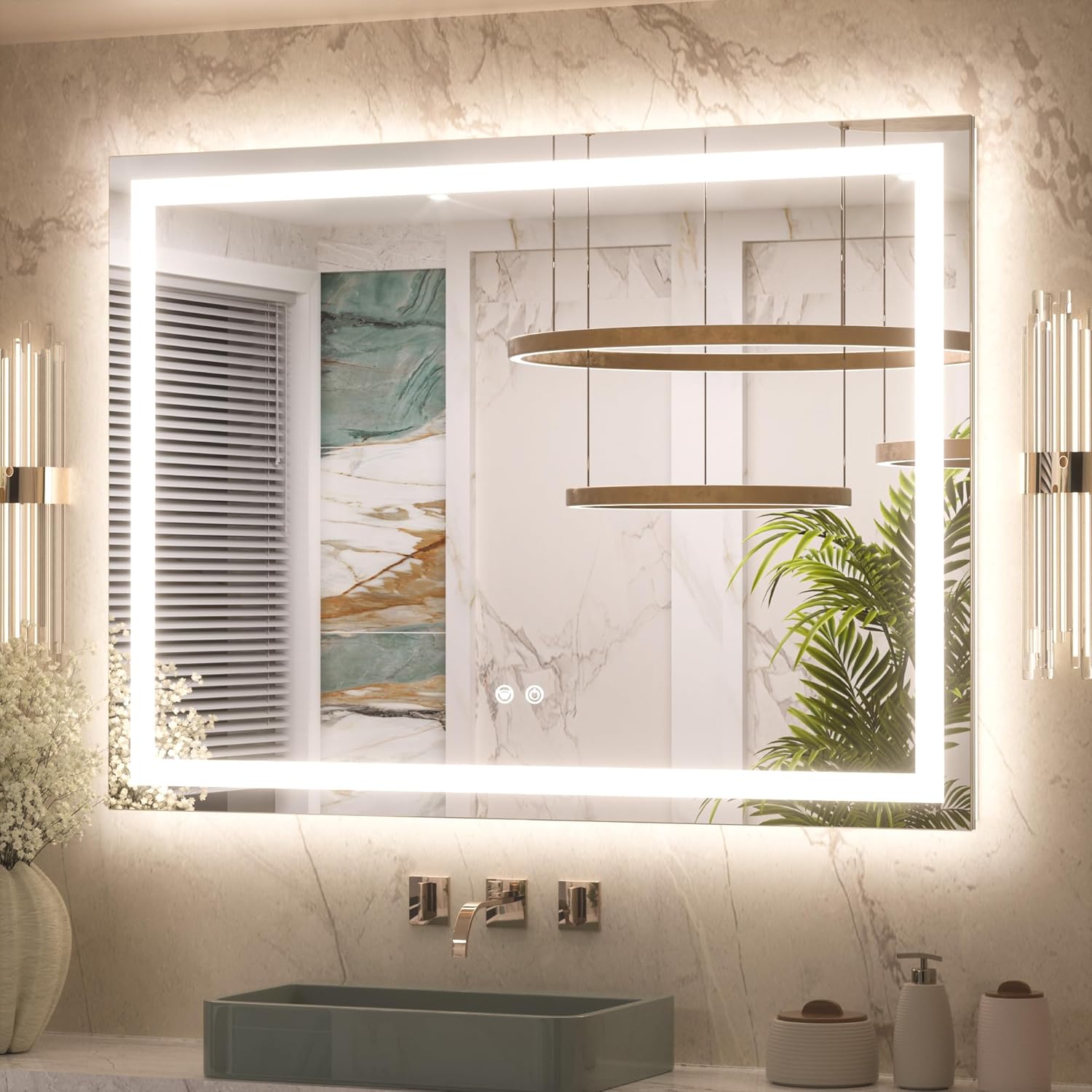High-Quality Keonjinn LED Mirror, Exclusive LED Mirror for Bathroom, Innovative...