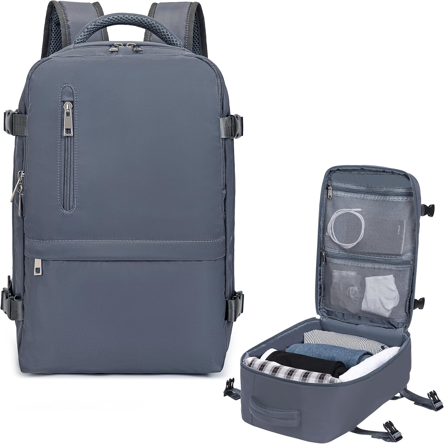 Xkdoai for Ryanair Cabin Bags 40x30x20, Small Underseat Carry On Travel Backpack...