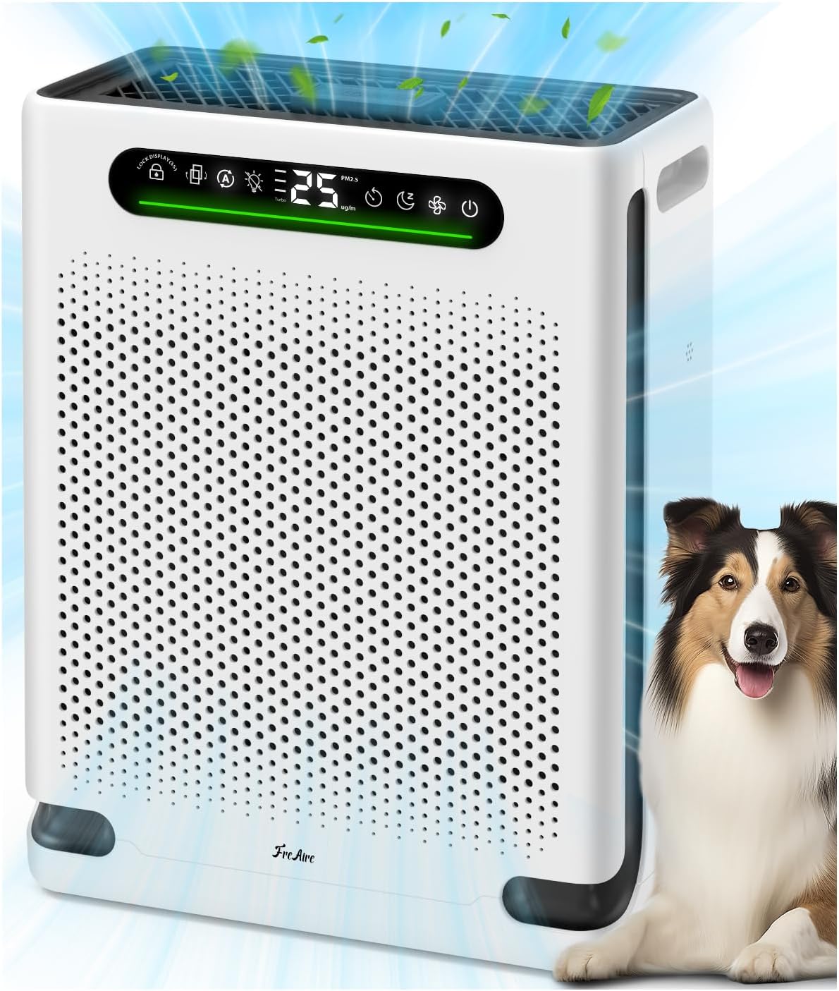 Air Purifiers for Home Large Room Up to 2600 Ft², HEPA Air Purifier with Washabl...
