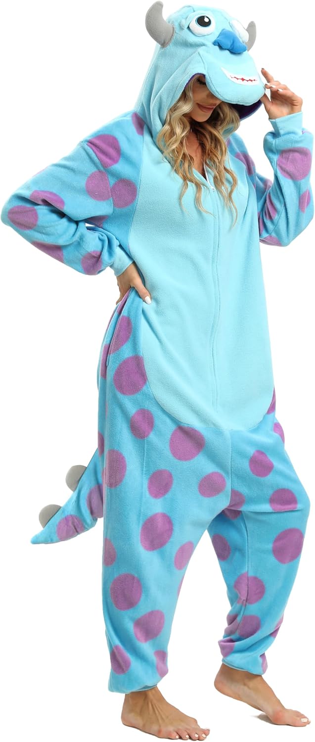 Unique NAITOKE Adult Animal Onesie, Special Halloween Costume for Cosplay, Comfy...