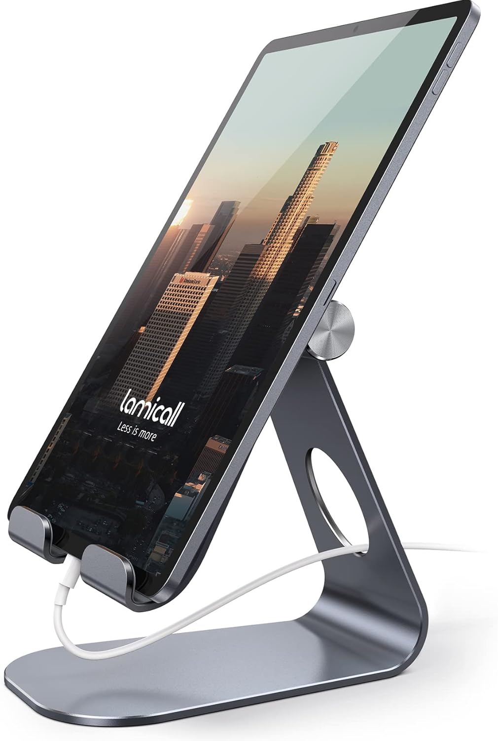 Lamicall Tablet Stand, Special Adjustable Tablet Holder for Desktop Application,...