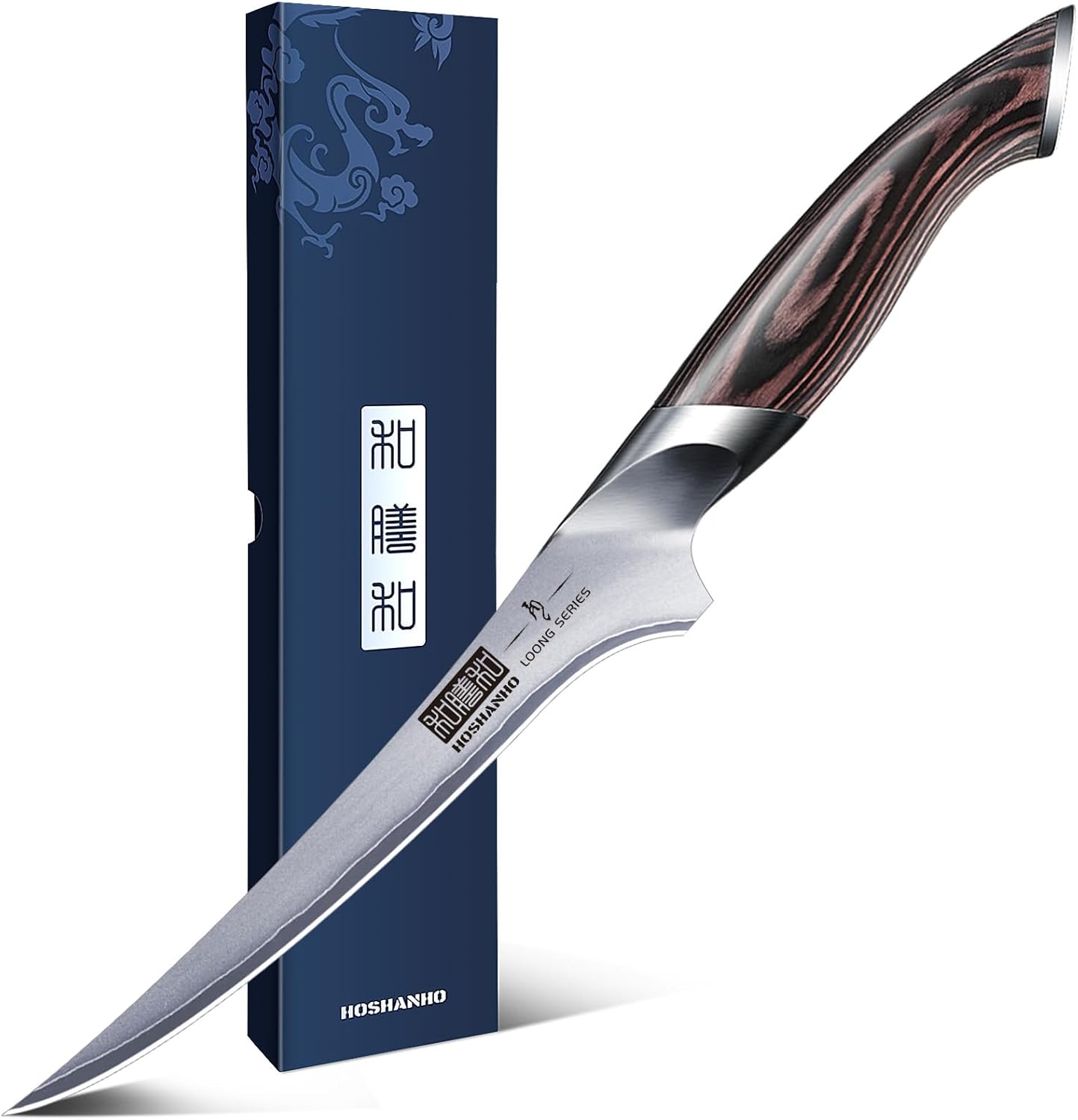 HOSHANHO Fillet Knife 7 Inch, Super Sharp Boning Knife in High Carbon Stainless...
