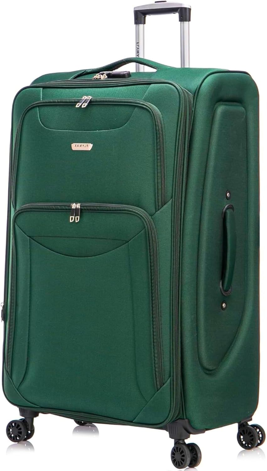 FLYMAX Extra Large Luggage, Special Super Lightweight Suitcase with Expandable 4...