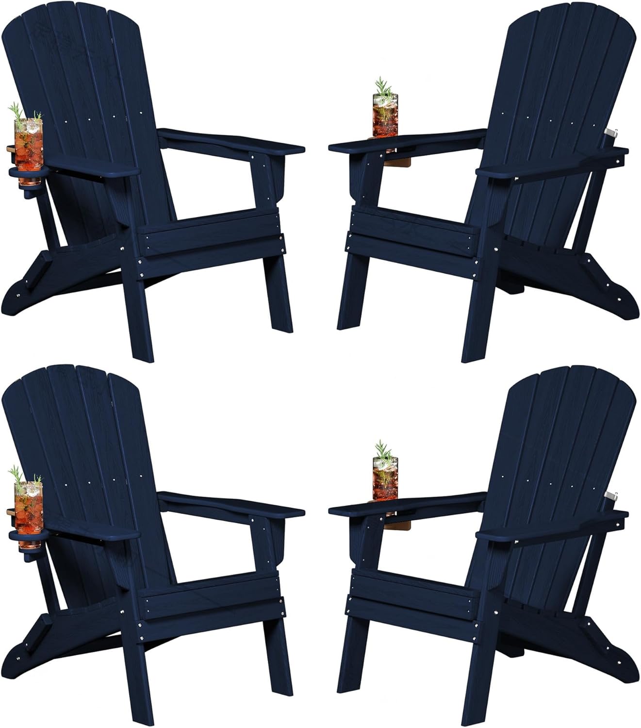 Premium Plawdlik Adirondack Chair, High-Quality Folding Lawn Chair with SGS Test...