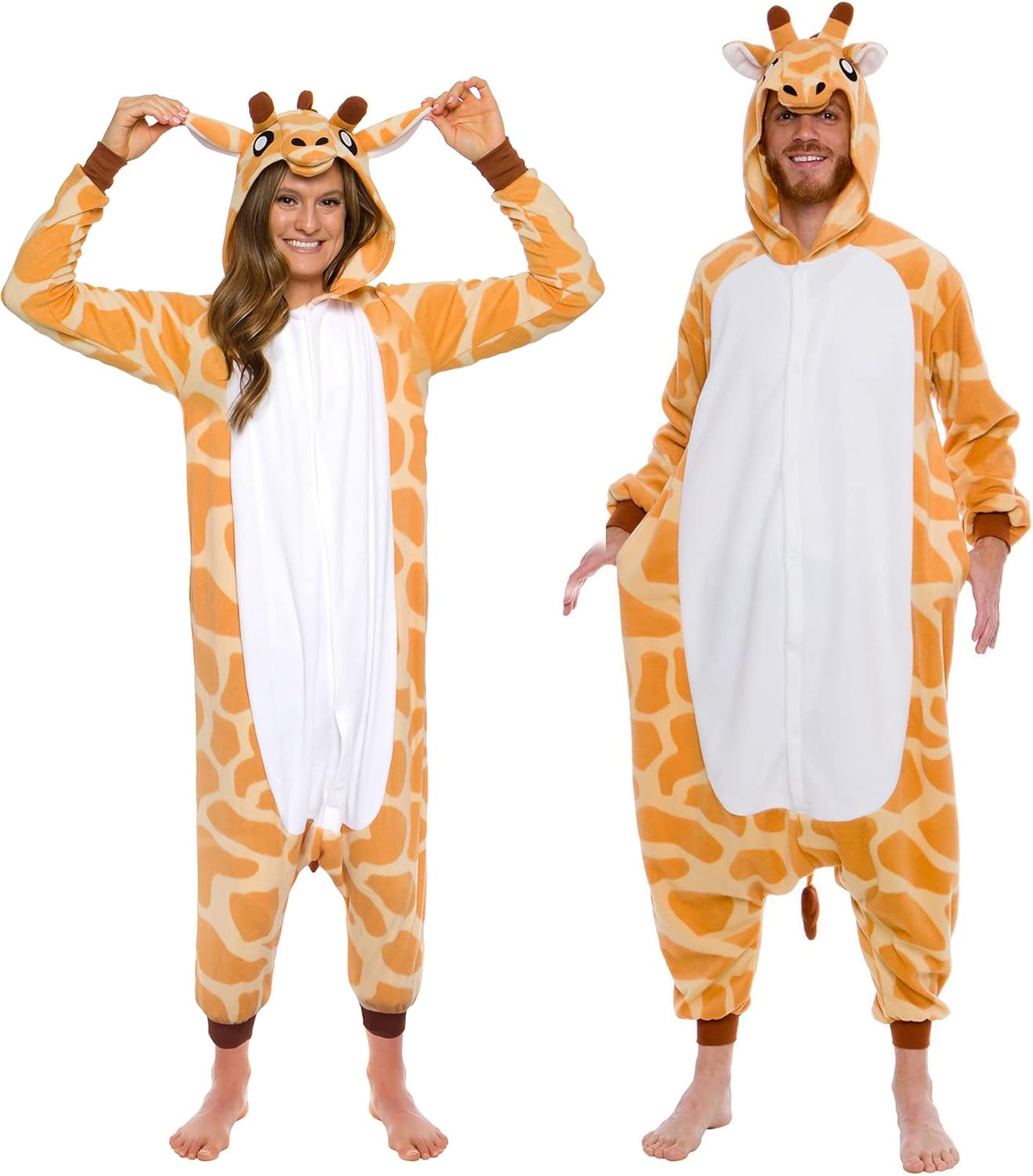 Funziez! Adult Onesie, Special Halloween Costume Suit for Animal Dinosaur Shark,...