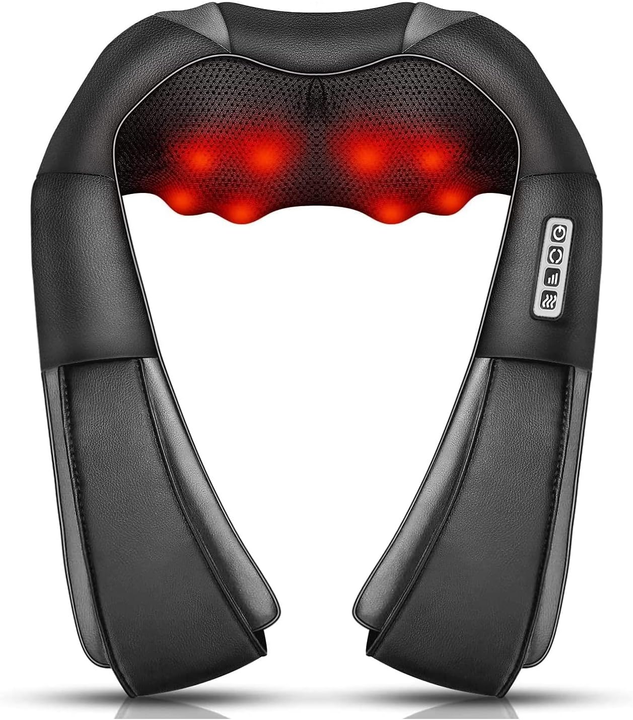 Neck Massager, Deep Tissue 3D Kneading, by iKristin, Portable, with Heat, Shiats...