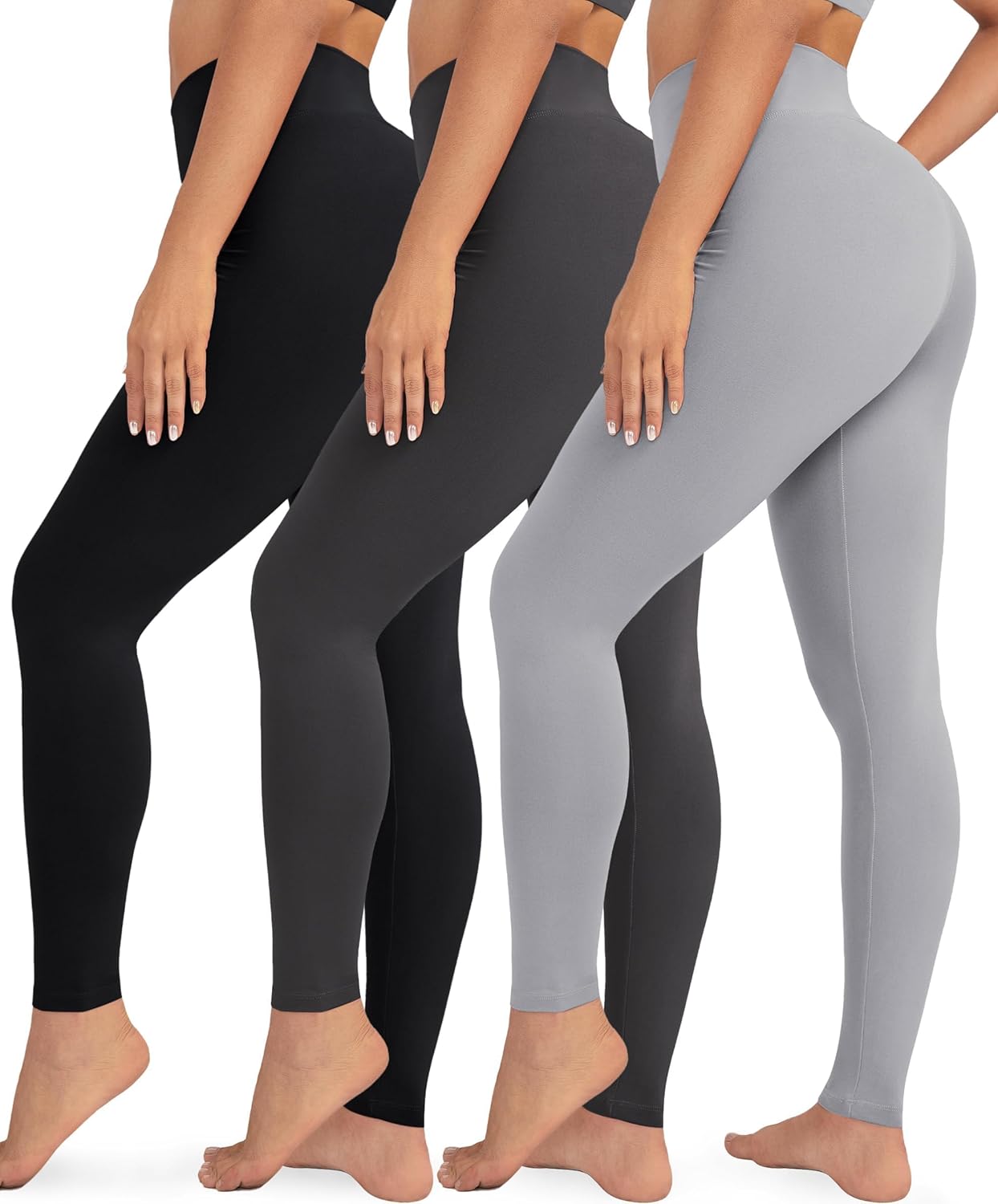 VALANDY Creamlush Leggings, High-Quality Women's Leggings for High Waisted Tummy...
