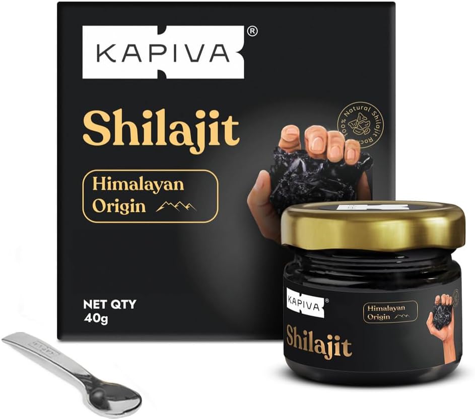 Kapiva 100% Pure Himalayan Shilajit Resin, Special Natural Energy Supplement, In...