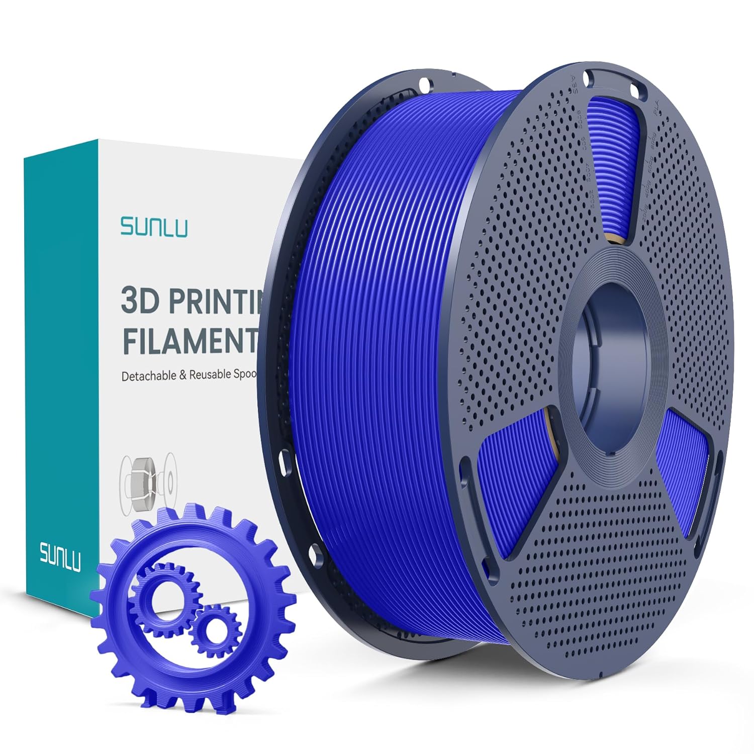 Exceptional SUNLU PLA Filament, Durable and High-Strength 3D Printing Material,...