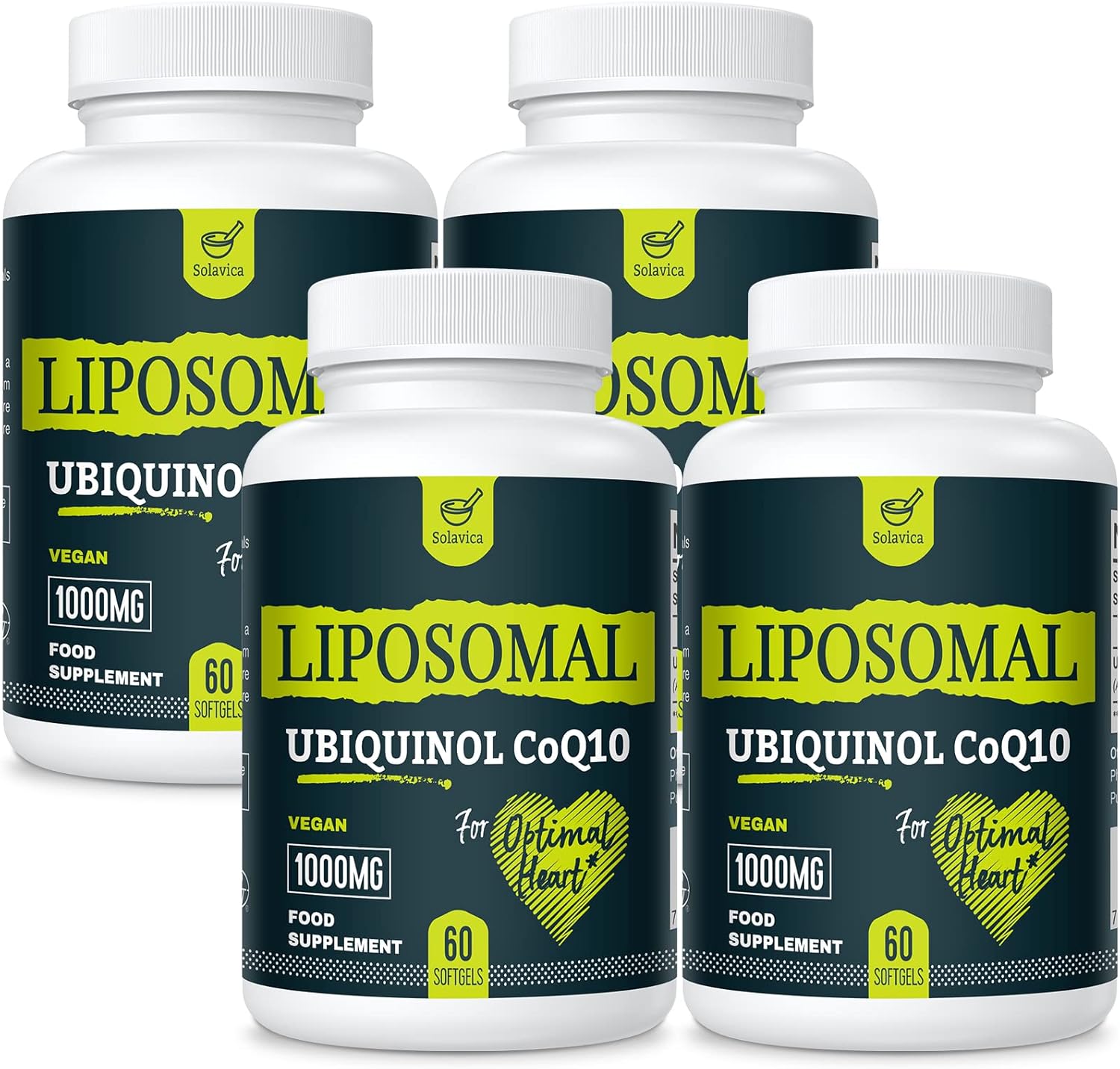 Liposomal Ubiquinol Vegan CoQ10 1000 mg, The Activ...