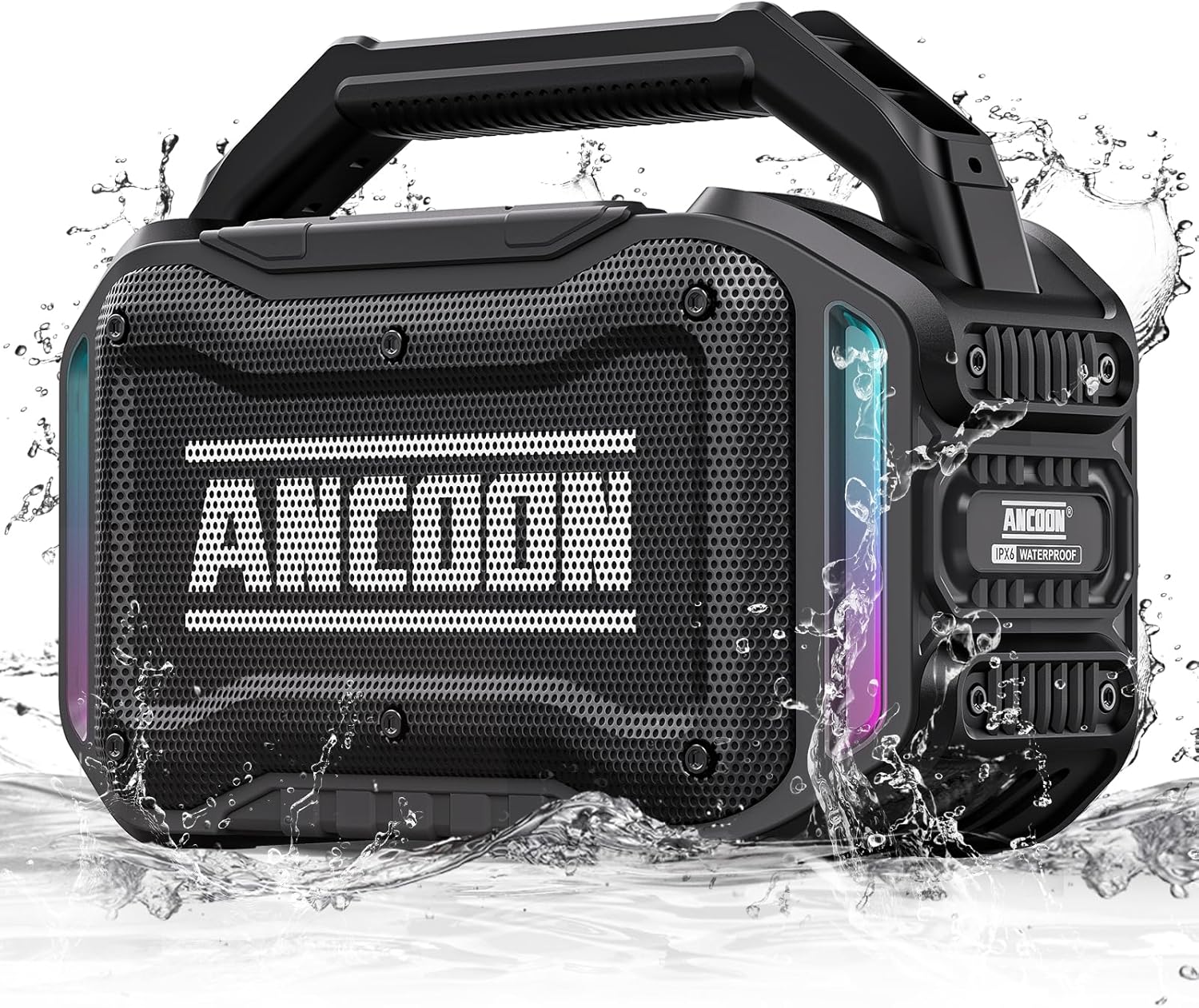 Speakers Bluetooth Wireless: 80W(Peak) Loud Speaker with Bass, 20H Playtime, IPX...