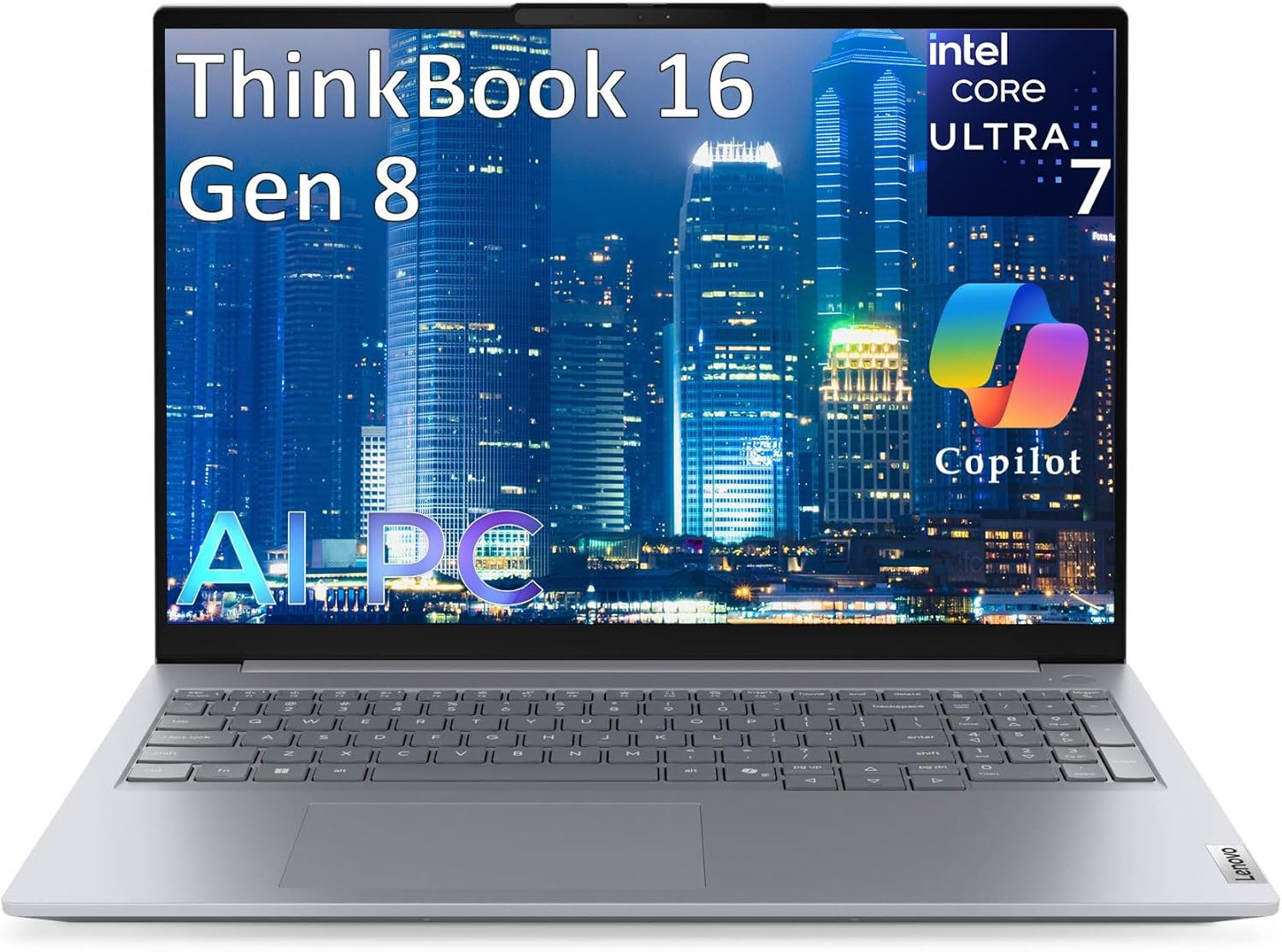 Lenovo ThinkBook 16 Gen 8 16" FHD+ Business AI PC Laptop Computer, Intel 16-Core...
