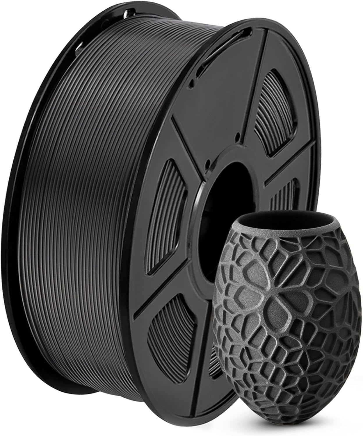 SUNLU PLA 3D Printer Filament PLA Filament 1.75mm, Neatly Wound 3D Printing Fila...