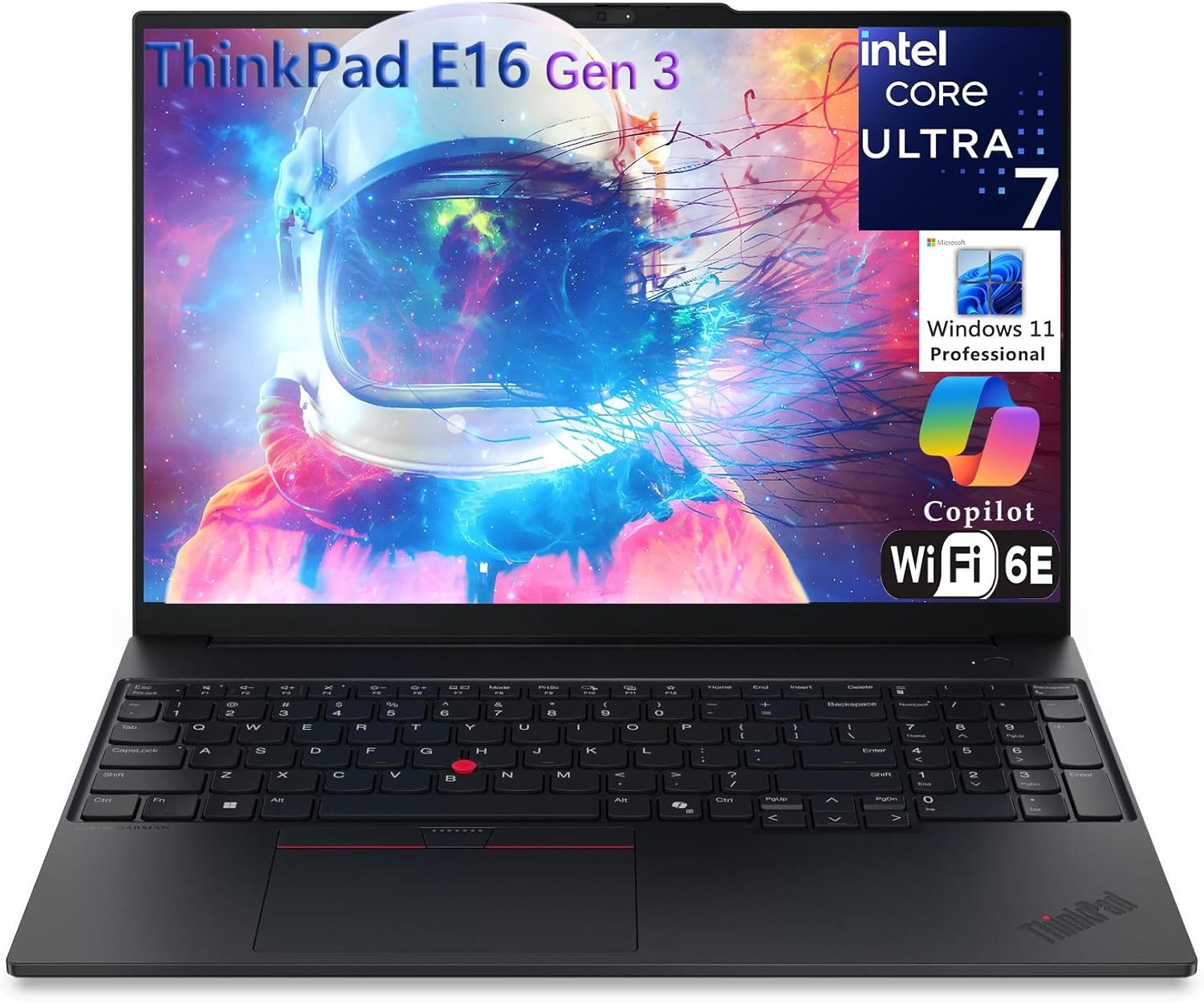 Lenovo ThinkPad E16 Gen 3 16" FHD+ Business Laptop Computer, Intel 16-Core Ultra...