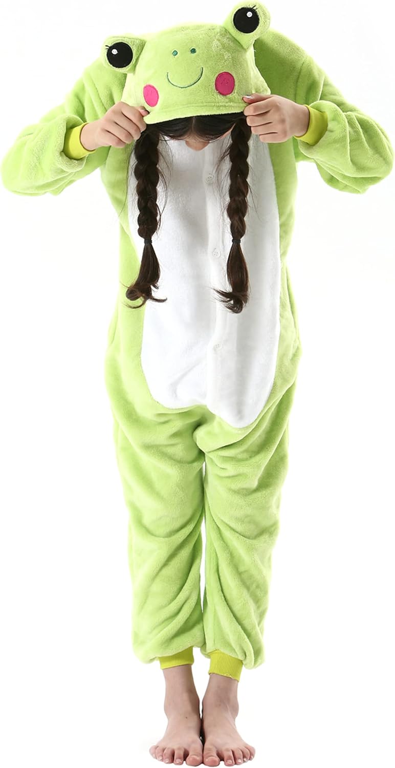Unique ATOZ Onesie for Kids, Special Animal Pajamas Cosplay Costume for Hallowee...