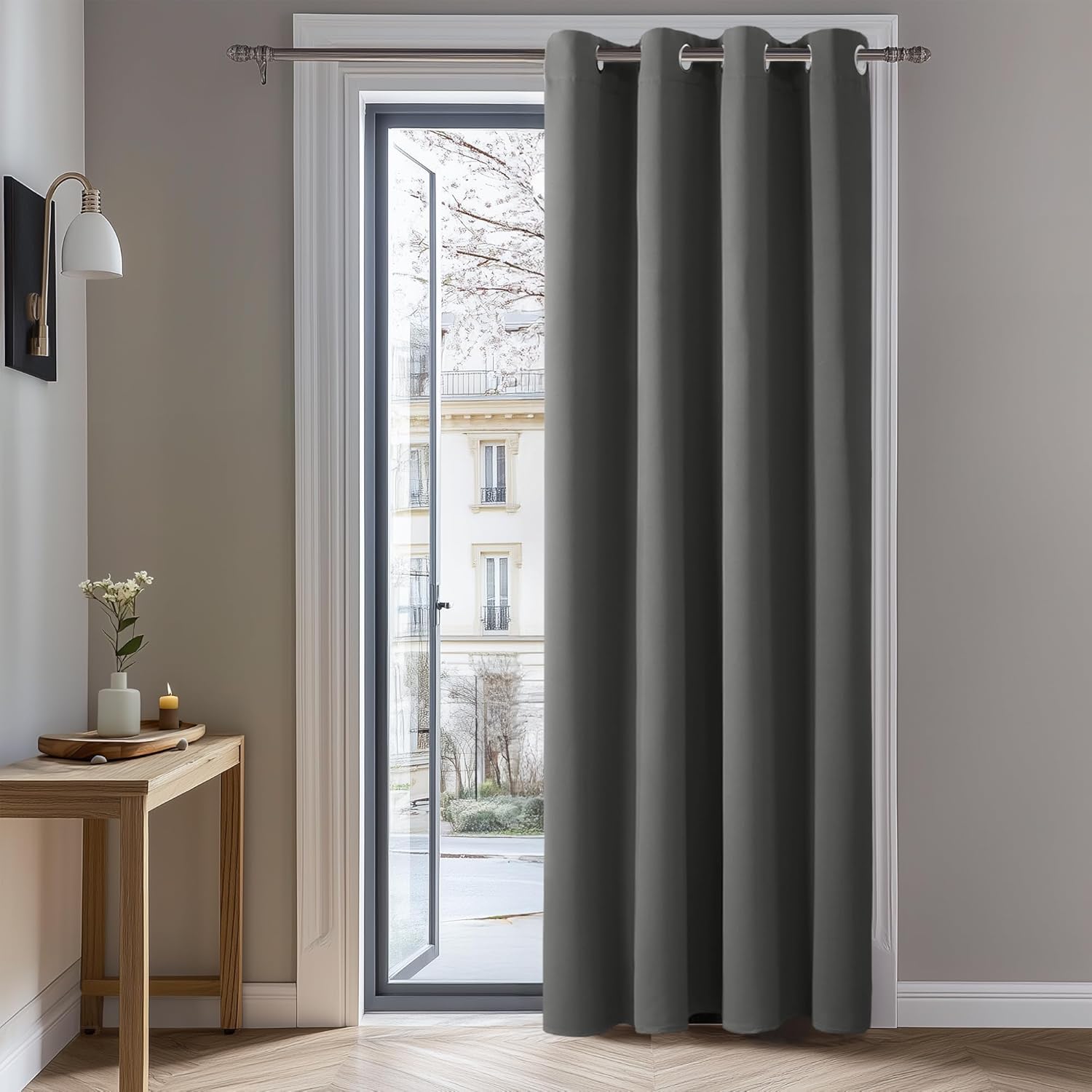 Deconovo Thermal Insulated Blackout Curtain, Special Curtain for Bedroom, High-Q...