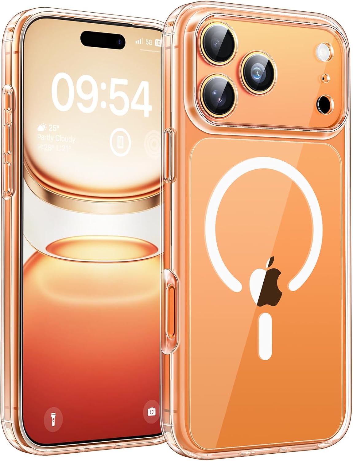 TOCOL Magnetic Case for iPhone 17 Pro, Special Phone Cover Compatible with MagSa...
