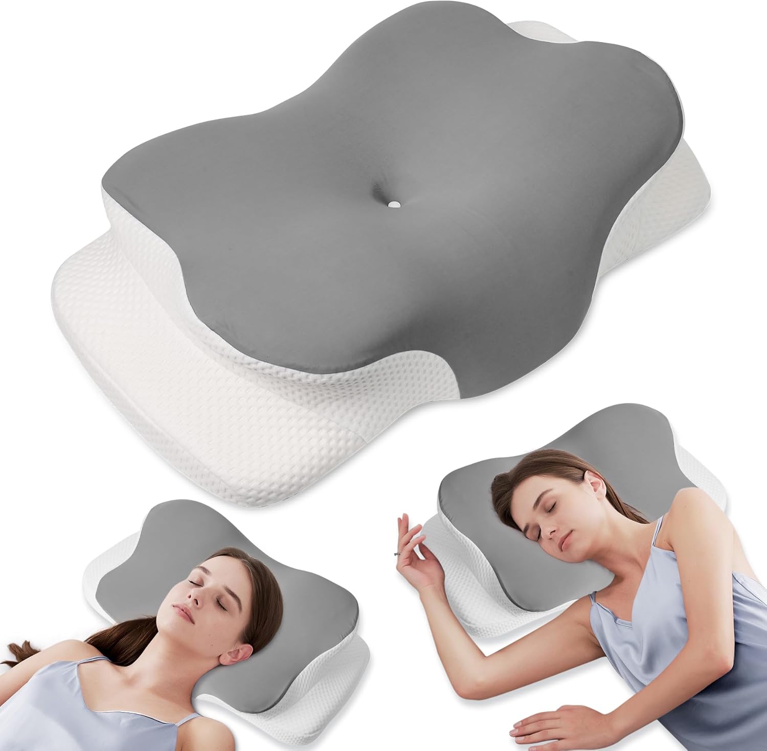 MULISOFT Memory Foam Pillow, Special Comfortable Pillow, Supportive Neck Pillow...