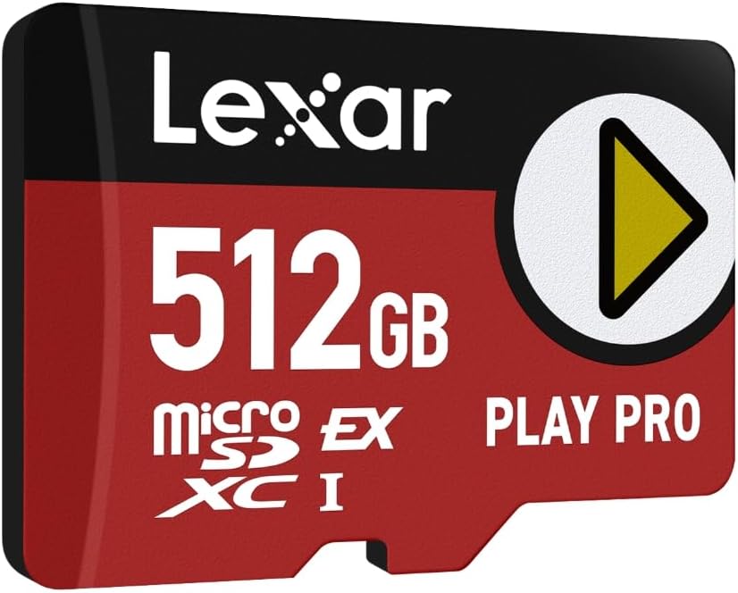 High-Performance Lexar PLAY PRO MicroSDXC Express Card, Specialized Memory Card...