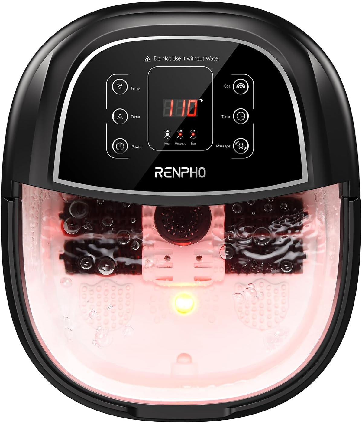 RENPHO Foot Spa and Massager with Heater, Gifts for Women, Foot Spa with Auto Ro...