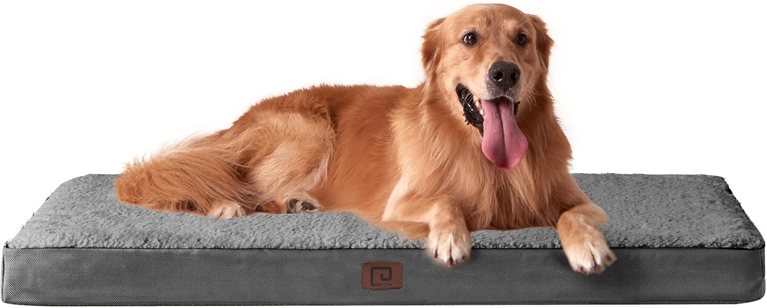 EHEYCIGA Orthopedic XL Dog Beds for Extra Large Dogs with Removable Washable Cov...