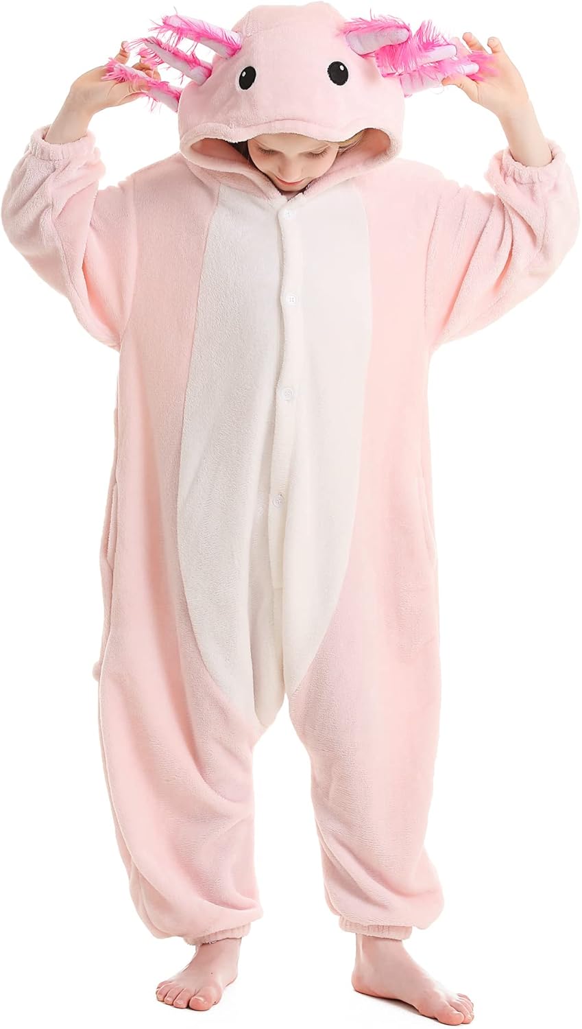 ATOZ Onesie for Kids, Unique Animal Pajamas Costume, Comfortable Cosplay Costume...