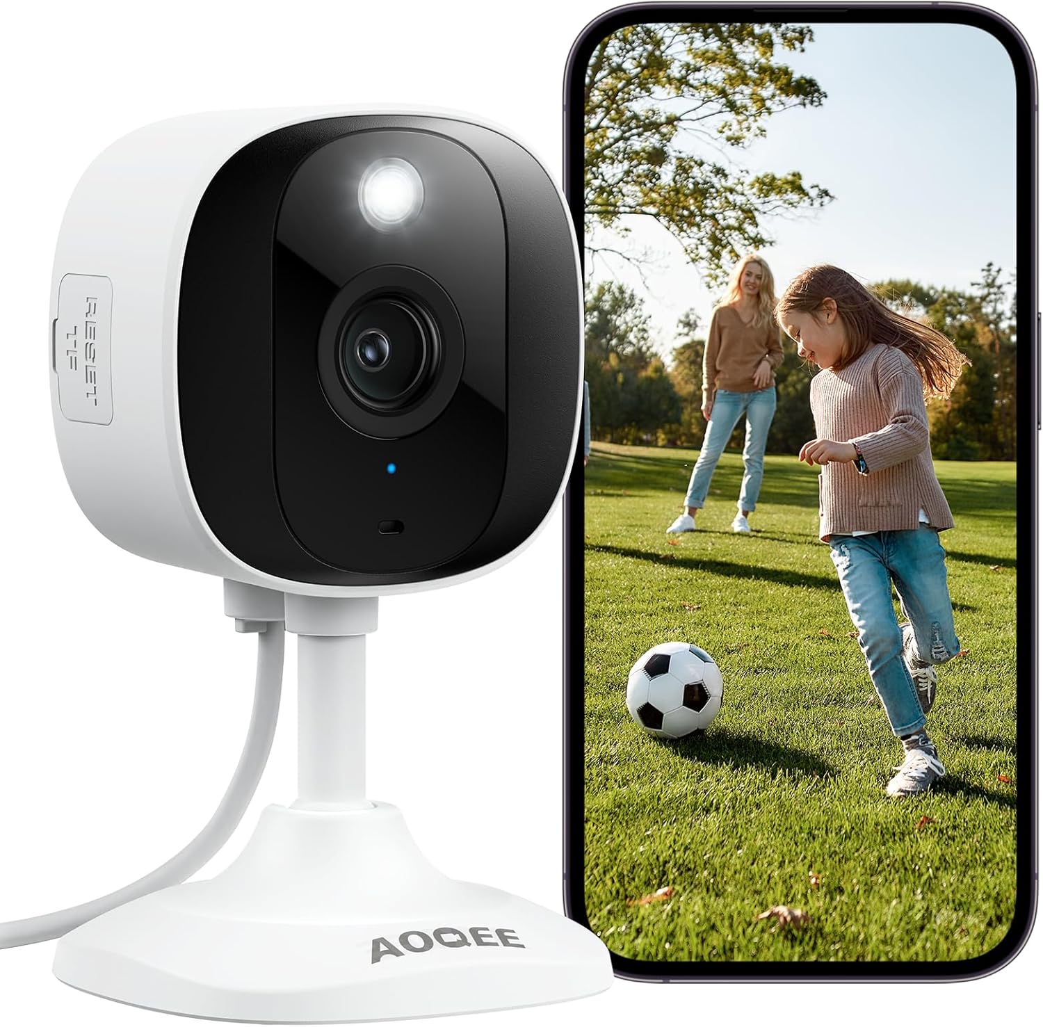 AOQEE Outdoor Security Camera - 2K CCTV Camera Systems IP65 Waterproof, Home/Hou...