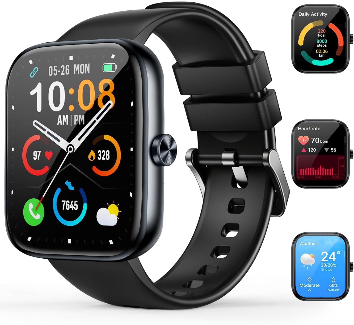 MFVLP Smart Watch for Men Women(Answer/Make Calls)...
