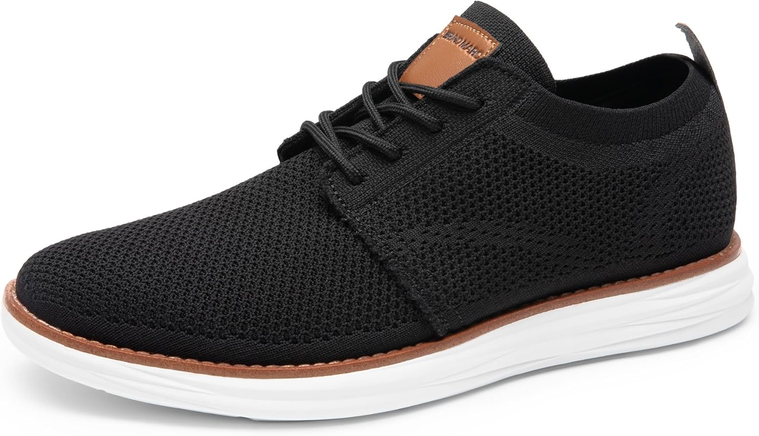 Bruno Marc Men's KnitFlex Breeze Mesh Sneakers Oxfords Lace-Up Lightweight Casua...