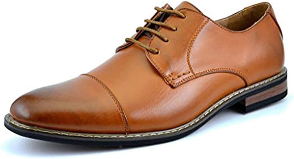 Bruno Marc Moda Italy Prince Men's Classic Modern Oxford Lace Dress Shoes 10.5 B...