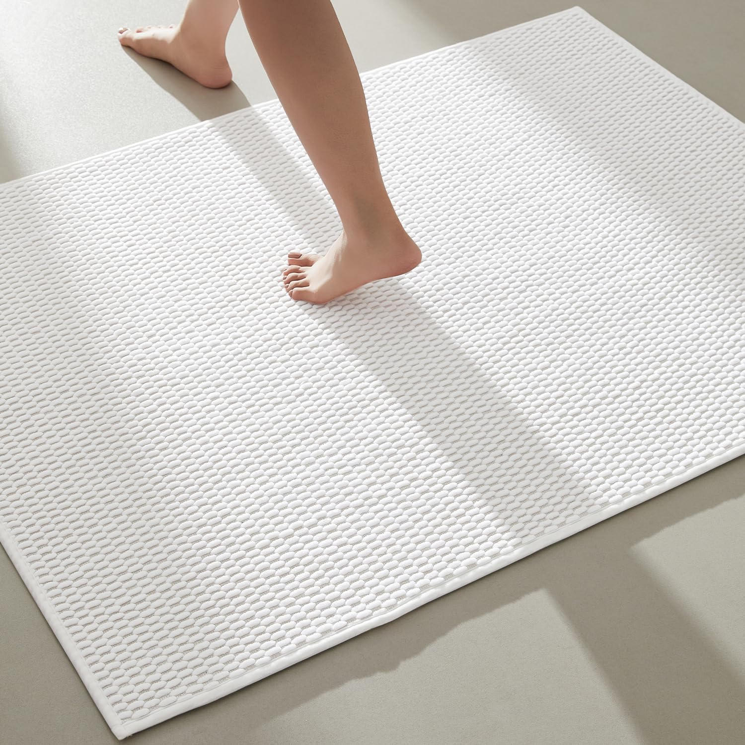 Large Bathroom Rugs, High-Quality Non Slip Washable Bath Rugs, Innovative Super...