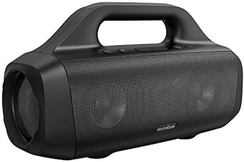 soundcore Anker Motion Boom Portable Bluetooth Speaker with Titanium Drivers, Ba...
