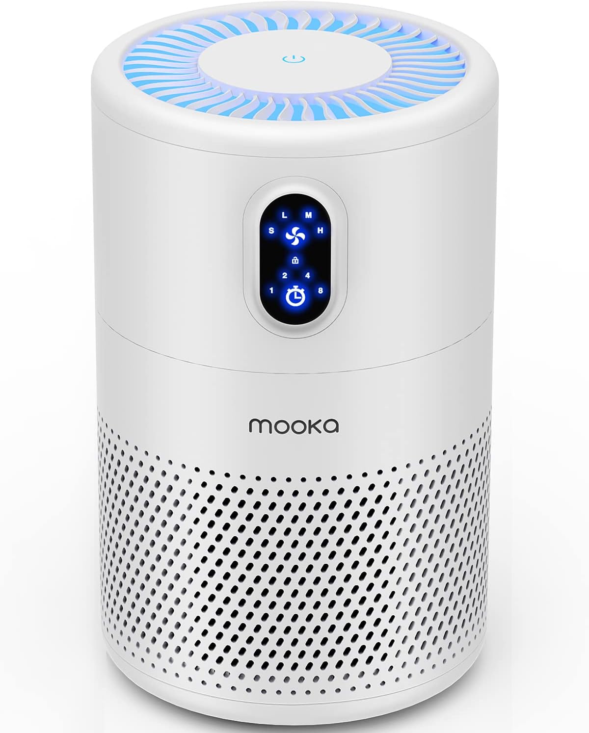 MOOKA Air Purifiers for Home Large Room up to 1076 ft², H13 True HEPA Air Filter...
